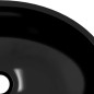 vidaXL Lavabo de vidrio negro 50x37x14 cm vidaXL Lavabo de vidrio negro 50x37x14 cm