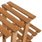 vidaXL Soporte para plantas de madera de abeto 83x25x83 cm vidaXL Soporte para plantas de madera de abeto 83x25x83 cm