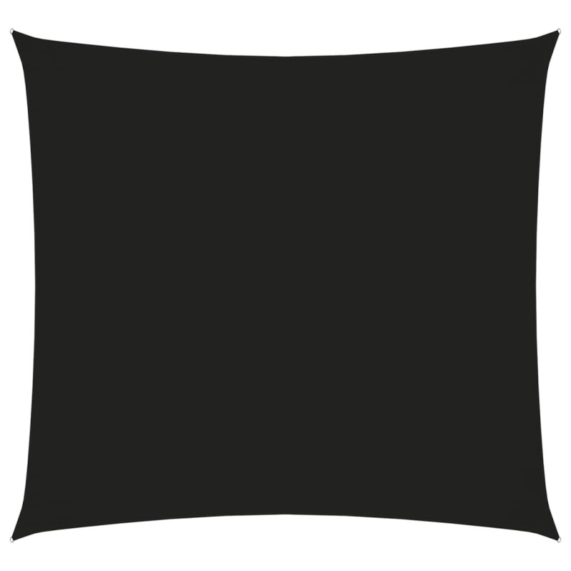 vidaXL Toldo de vela cuadrado tela Oxford negro 2x2 m vidaXL Toldo de vela cuadrado tela Oxford negro 2x2 m