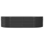 vidaXL Jardinera arriate acero recubierto polvo antracita 152x80x36 cm vidaXL Jardinera arriate acero recubierto polvo antracita 152x80x36 cm