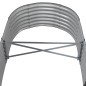 vidaXL Jardinera arriate acero recubierto polvo antracita 152x80x36 cm vidaXL Jardinera arriate acero recubierto polvo antracita 152x80x36 cm