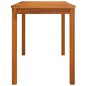 vidaXL Mesa de jardín madera maciza de acacia 110x55x67 cm vidaXL Mesa de jardín madera maciza de acacia 110x55x67 cm