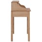 vidaXL Escritorio de madera maciza de teca 90x50x100 cm vidaXL Escritorio de madera maciza de teca 90x50x100 cm