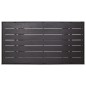 vidaXL Mesa de jardín ratán sintético negro 120x70x66 cm vidaXL Mesa de jardín ratán sintético negro 120x70x66 cm