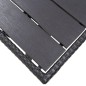 vidaXL Mesa de jardín ratán sintético negro 120x70x66 cm vidaXL Mesa de jardín ratán sintético negro 120x70x66 cm