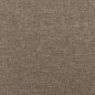 vidaXL Cama box spring con colchón y LED tela gris taupe 120x190 cm vidaXL Cama box spring con colchón y LED tela gris taupe 120x190 cm