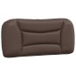 vidaXL Estructura cama con luces LED cuero sintético marrón 90x200 cm vidaXL Estructura cama con luces LED cuero sintético marrón 90x200 cm
