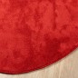 vidaXL Alfombra de pelo corto OVIEDO roja Ø 200 cm vidaXL Alfombra de pelo corto OVIEDO roja Ø 200 cm