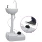 vidaXL Juego de inodoro con lavabo portátil para camping vidaXL Juego de inodoro con lavabo portátil para camping