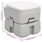 vidaXL Juego de inodoro con lavabo portátil para camping vidaXL Juego de inodoro con lavabo portátil para camping