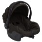 vidaXL Cochecito de bebé 3 en 1 de acero gris antracita y negro vidaXL Cochecito de bebé 3 en 1 de acero gris antracita y negro