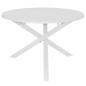 vidaXL Juego de muebles de comedor 5 piezas MDF blanco vidaXL Juego de muebles de comedor 5 piezas MDF blanco