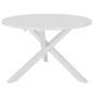 vidaXL Juego de muebles de comedor 5 piezas MDF blanco vidaXL Juego de muebles de comedor 5 piezas MDF blanco