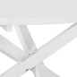 vidaXL Juego de muebles de comedor 5 piezas MDF blanco vidaXL Juego de muebles de comedor 5 piezas MDF blanco