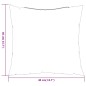 vidaXL Cojines decorativos 4 uds tela multicolor 40x40 cm vidaXL Cojines decorativos 4 uds tela multicolor 40x40 cm