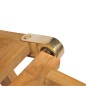 vidaXL Tumbonas con reposapiés 2 unidades madera maciza de teca vidaXL Tumbonas con reposapiés 2 unidades madera maciza de teca