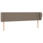 vidaXL Cabecero de tela gris taupe 163x23x78/88 cm vidaXL Cabecero de tela gris taupe 163x23x78/88 cm
