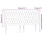 vidaXL Cabecero con LED de terciopelo gris claro 183x16x118/128 cm vidaXL Cabecero con LED de terciopelo gris claro 183x16x118/128 cm