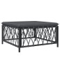 vidaXL Juego de muebles de jardín 6 pzas acero con cojines antracita vidaXL Juego de muebles de jardín 6 pzas acero con cojines antracita