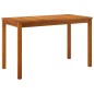 vidaXL Juego comedor de jardín 4 pzas con cojines madera maciza acacia