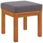 vidaXL Juego comedor jardín con cojines 9 piezas madera maciza acacia vidaXL Juego comedor jardín con cojines 9 piezas madera maciza acacia