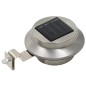 vidaXL Lámparas solares de exterior LED redondas 6 uds 12 cm blanco vidaXL Lámparas solares de exterior LED redondas 6 uds 12 cm blanco