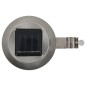 vidaXL Lámparas solares de exterior LED redondas 6 uds 12 cm blanco vidaXL Lámparas solares de exterior LED redondas 6 uds 12 cm blanco