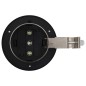 vidaXL Lámparas solares de exterior LED redondas 6 uds 12 cm blanco vidaXL Lámparas solares de exterior LED redondas 6 uds 12 cm blanco