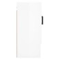 vidaXL Armario de pared madera de ingeniería blanco brillo 60x31x70 cm vidaXL Armario de pared madera de ingeniería blanco brillo 60x31x70 cm