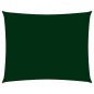 vidaXL Toldo de vela rectangular tela Oxford verde oscuro 2x3,5 m