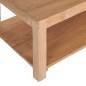 vidaXL Mesa de centro de madera maciza de teca 100x50x40 cm vidaXL Mesa de centro de madera maciza de teca 100x50x40 cm