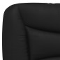 vidaXL Estructura cama con LED cuero sintético negro y blanco 90x190cm vidaXL Estructura cama con LED cuero sintético negro y blanco 90x190cm