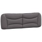 vidaXL Estructura de cama con luces LED cuero PE gris 160x200 cm vidaXL Estructura de cama con luces LED cuero PE gris 160x200 cm