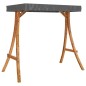 vidaXL Tumbona columpio con toldo madera maciza abeto acabado de teca vidaXL Tumbona columpio con toldo madera maciza abeto acabado de teca