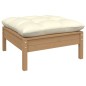 vidaXL Muebles de jardín 9 pzas y cojines madera de pino marrón miel vidaXL Muebles de jardín 9 pzas y cojines madera de pino marrón miel