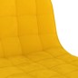vidaXL Taburetes de cocina 2 unidades terciopelo amarillo vidaXL Taburetes de cocina 2 unidades terciopelo amarillo