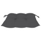 vidaXL Sillas de comedor 8 uds teca maciza con cojines gris antracita vidaXL Sillas de comedor 8 uds teca maciza con cojines gris antracita