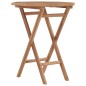 vidaXL Juego de comedor para jardín 3 piezas madera maciza de teca
