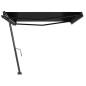 vidaXL Toldo de pie retráctil manual gris antracita 450x300 cm vidaXL Toldo de pie retráctil manual gris antracita 450x300 cm