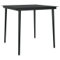 vidaXL Set comedor de jardín 3 pzas y cojines ratán sintético y vidrio vidaXL Set comedor de jardín 3 pzas y cojines ratán sintético y vidrio