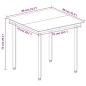 vidaXL Set comedor de jardín 5 pzas y cojines ratán sintético y vidrio vidaXL Set comedor de jardín 5 pzas y cojines ratán sintético y vidrio