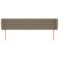 vidaXL Cabecero de tela gris taupe 163x23x78/88 cm vidaXL Cabecero de tela gris taupe 163x23x78/88 cm