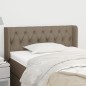 vidaXL Cabecero de tela gris taupe 93x16x78/88 cm vidaXL Cabecero de tela gris taupe 93x16x78/88 cm