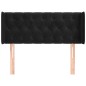 vidaXL Cabecero de terciopelo negro 103x16x78/88 cm vidaXL Cabecero de terciopelo negro 103x16x78/88 cm