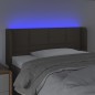 vidaXL Cabecero con LED de tela gris taupe 103x16x78/88 cm vidaXL Cabecero con LED de tela gris taupe 103x16x78/88 cm