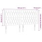 vidaXL Cabecero con LED de terciopelo rosa 183x16x118/128 cm vidaXL Cabecero con LED de terciopelo rosa 183x16x118/128 cm