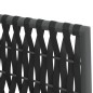 vidaXL Juego comedor jardín 7 piezas y cojines ratán sintético y acero vidaXL Juego comedor jardín 7 piezas y cojines ratán sintético y acero