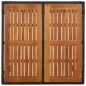 vidaXL Set de muebles jardín 5 pzas con cojines ratán sintético negro vidaXL Set de muebles jardín 5 pzas con cojines ratán sintético negro