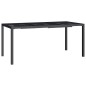 vidaXL Juego de comedor de jardín 5 piezas acero gris antracita