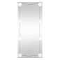 vidaXL Espejo de pared rectangular con luces LED vidrio 40x80 cm vidaXL Espejo de pared rectangular con luces LED vidrio 40x80 cm
